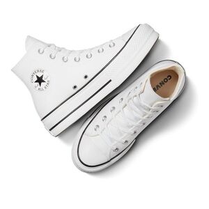Converse All Star White Canvas Sneakers